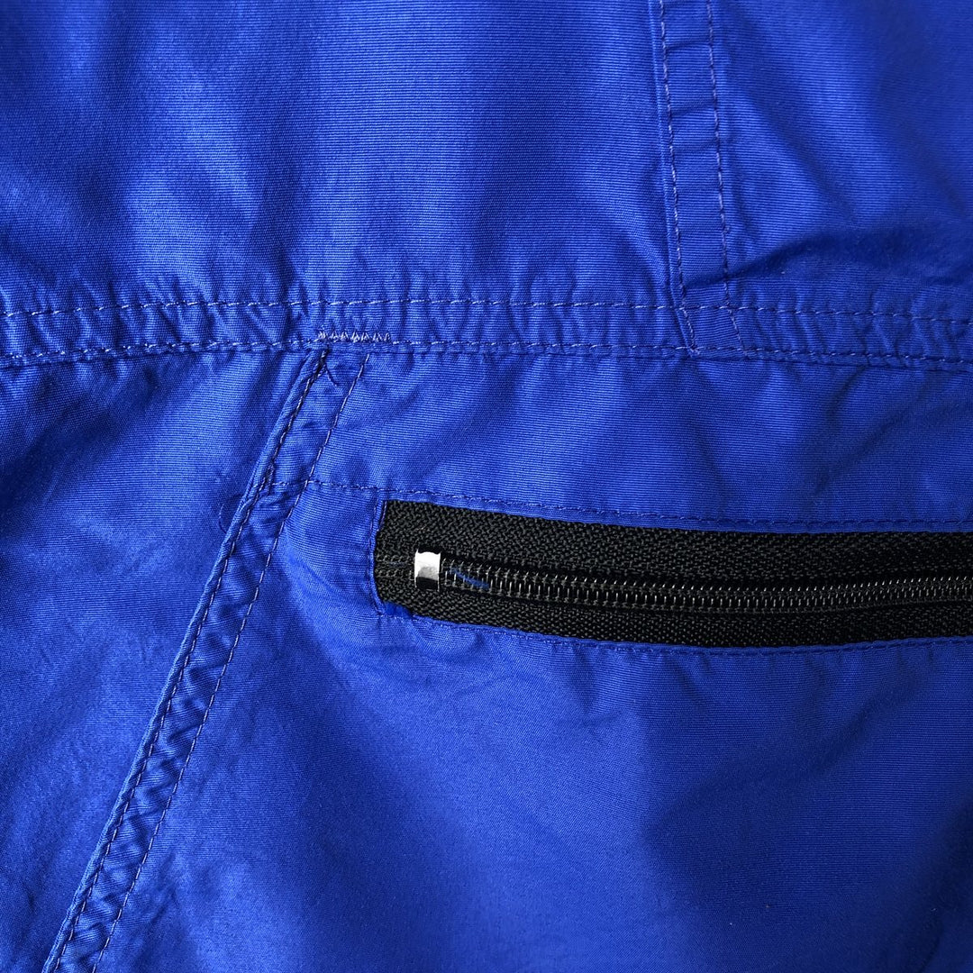 Vintage 1980'S Woolrich Anorak Parka, Men's XL Nylon blue type Vintage Second Hand