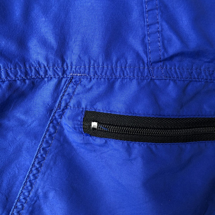 Vintage 1980'S Woolrich Anorak Parka, Men's XL Nylon blue type Vintage Second Hand