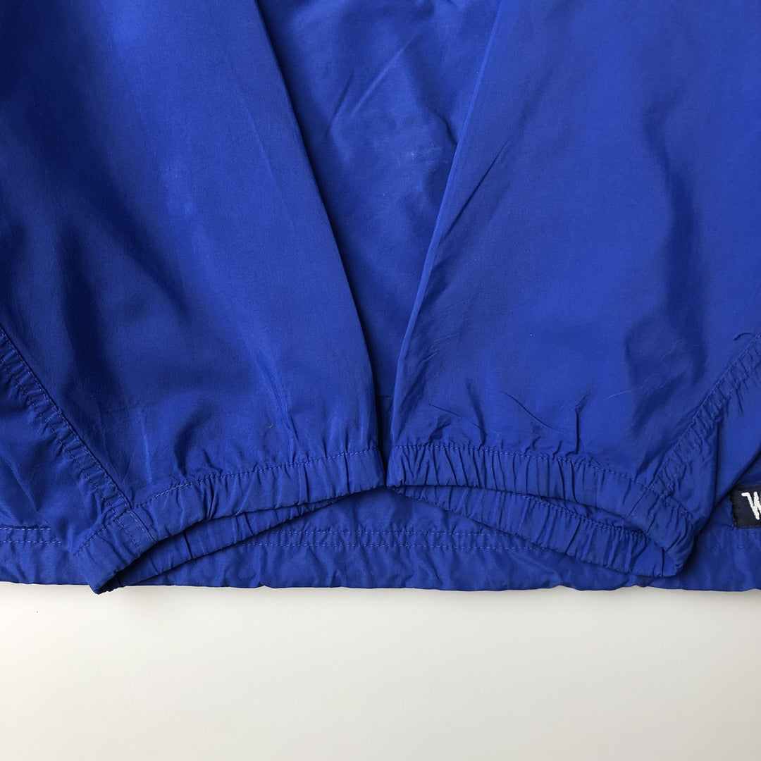 Vintage 1980'S Woolrich Anorak Parka, Men's XL Nylon blue type Vintage Second Hand