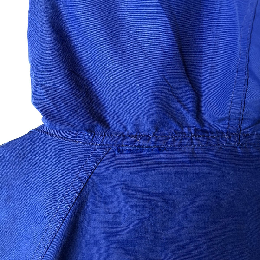 Vintage 1980'S Woolrich Anorak Parka, Men's XL Nylon blue type Vintage Second Hand