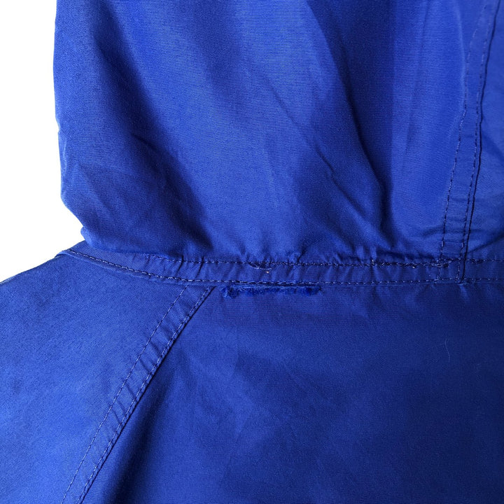 Vintage 1980'S Woolrich Anorak Parka, Men's XL Nylon blue type Vintage Second Hand