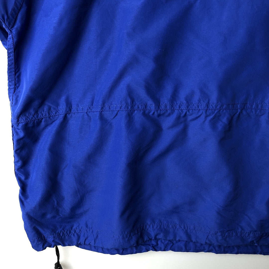 Vintage 1980'S Woolrich Anorak Parka, Men's XL Nylon blue type Vintage Second Hand