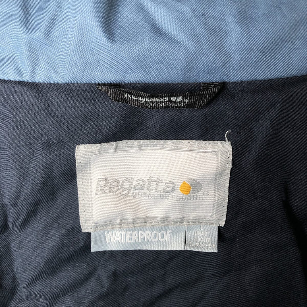 Regatta WATERPROOF HYDRAFORT Windbreaker, Men's Size L polyester navy blue type Vintage Second Hand