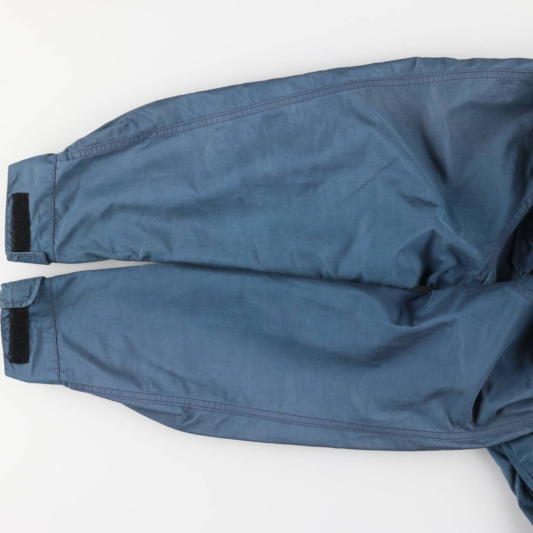 Vintage 1970'S The North Face Mountain Parka/Shell Jacket with Brown Tag, Men's Size Small unclear blue type Vintage Second Hand