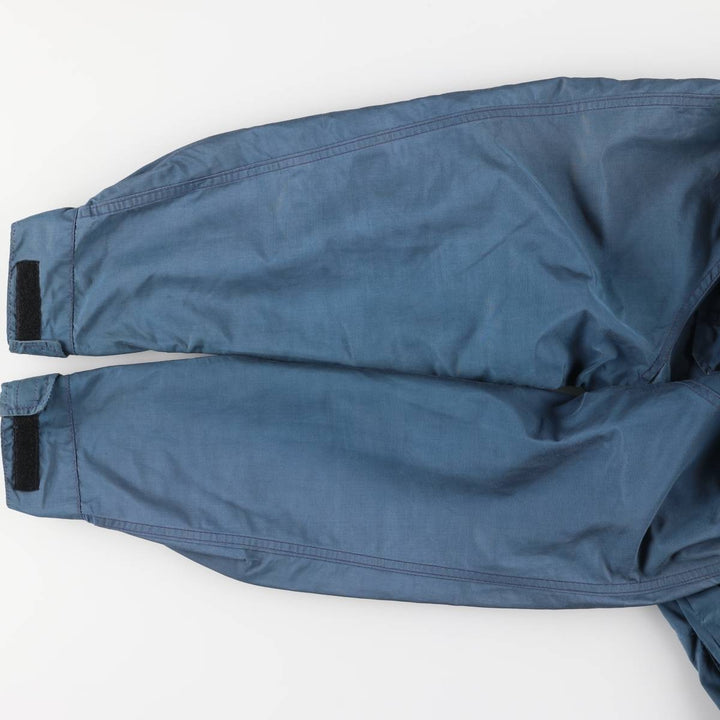 Vintage 1970'S The North Face Mountain Parka/Shell Jacket with Brown Tag, Men's Size Small unclear blue type Vintage Second Hand