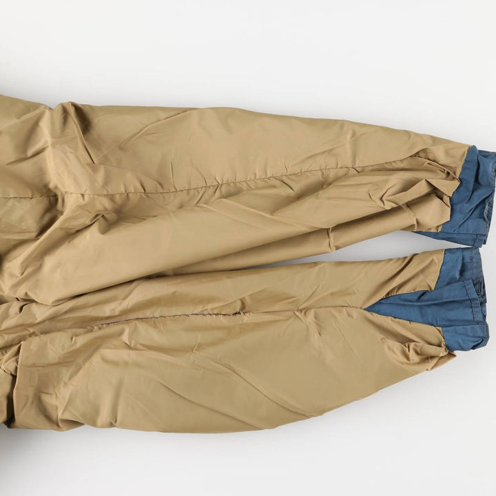 Vintage 1970'S The North Face Mountain Parka/Shell Jacket with Brown Tag, Men's Size Small unclear blue type Vintage Second Hand