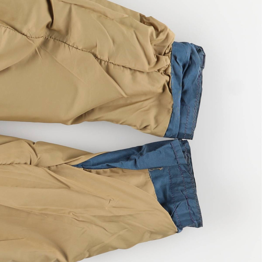 Vintage 1970'S The North Face Mountain Parka/Shell Jacket with Brown Tag, Men's Size Small unclear blue type Vintage Second Hand