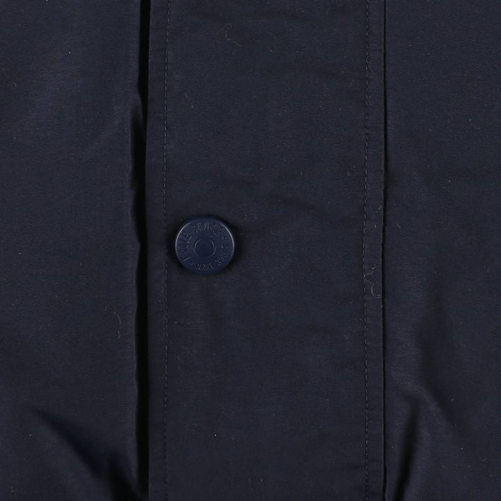 Eddie Bauer Goose Down Jacket, Men's Size L Nylon navy blue type Vintage Second Hand