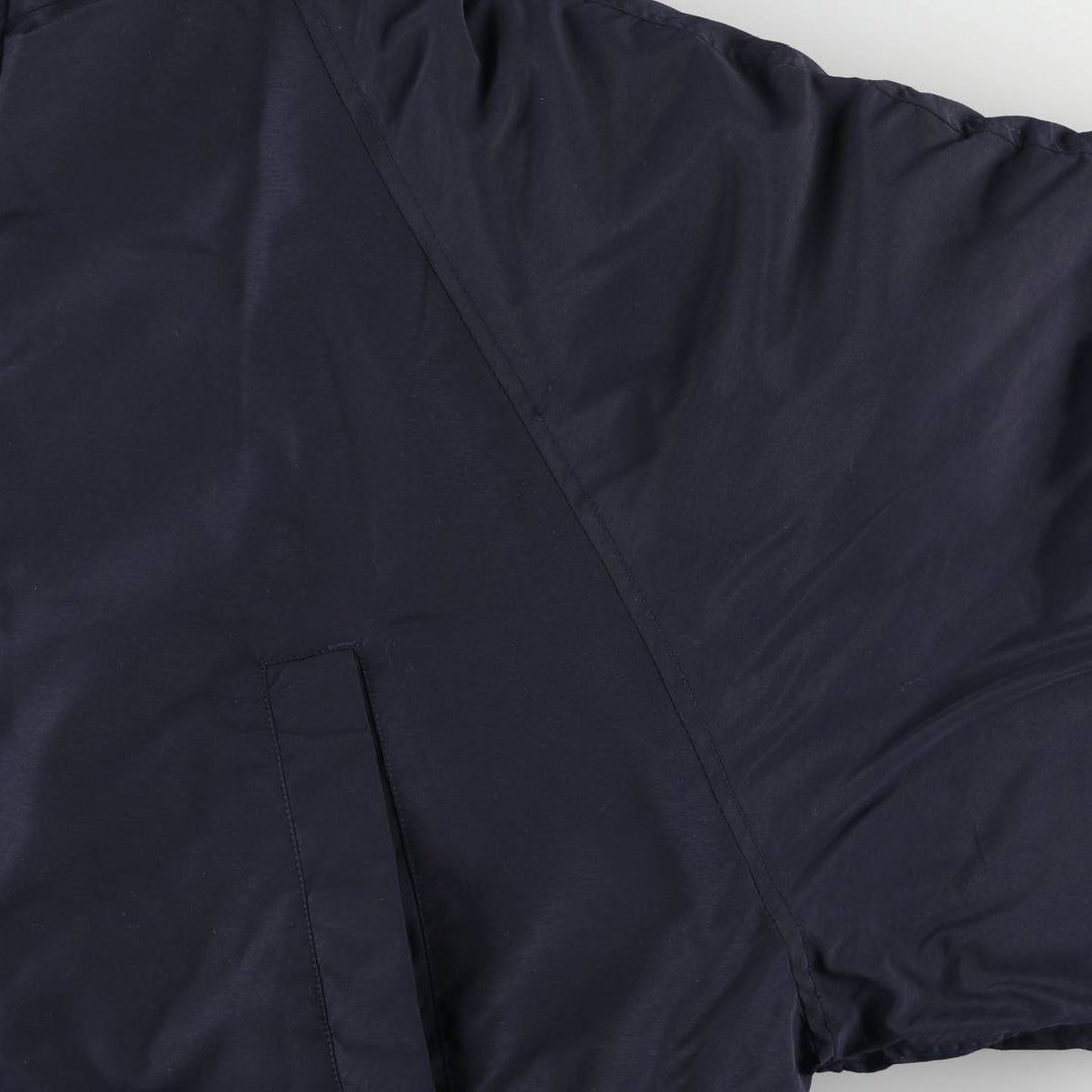 Eddie Bauer Goose Down Jacket, Men's Size L Nylon navy blue type Vintage Second Hand