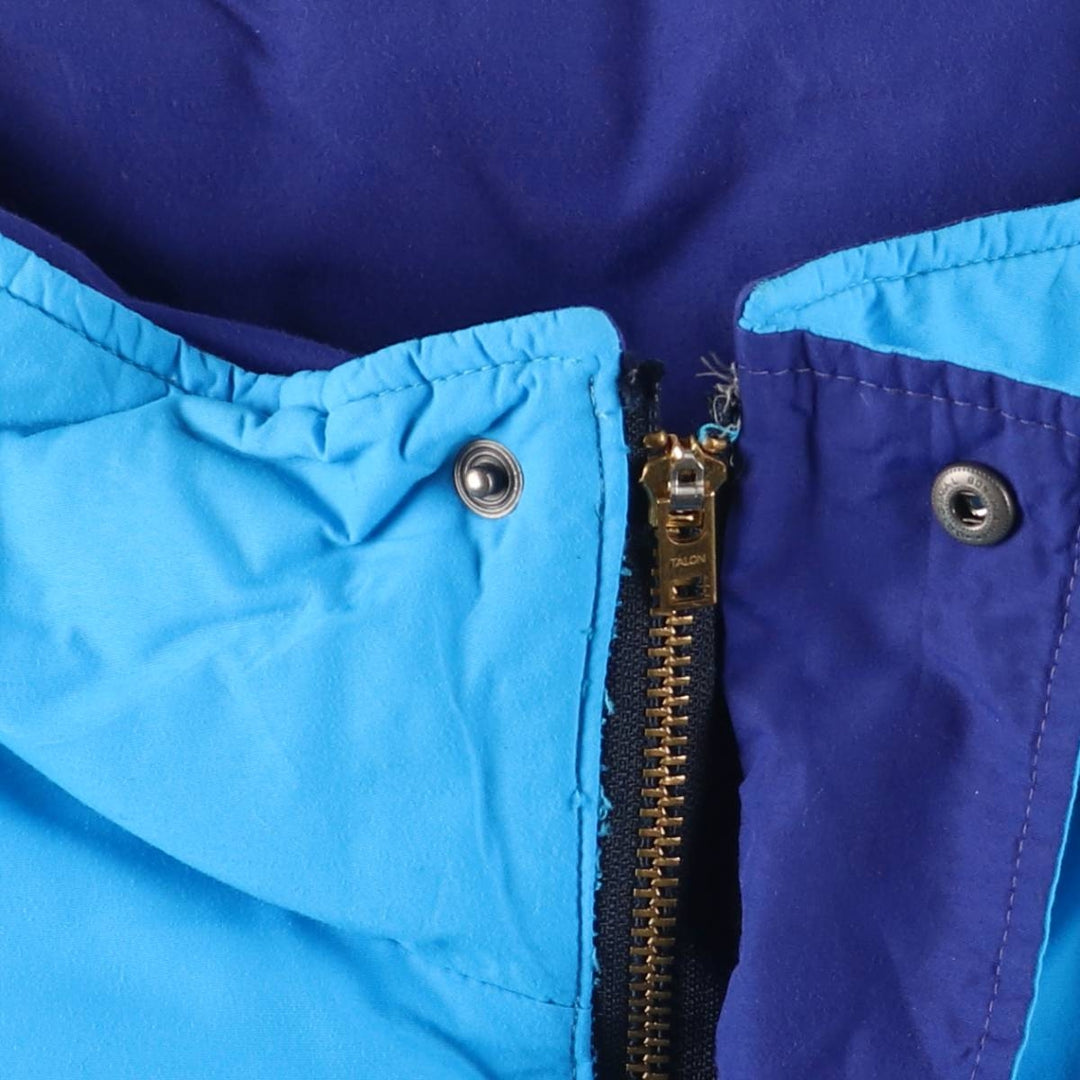 Vintage LLBean Men's Down Jacket (Size L, Made in USA) from the 1980'S to 1990s Nylon Blue type light blue Vintage Second Hand