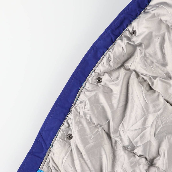Vintage LLBean Men's Down Jacket (Size L, Made in USA) from the 1980'S to 1990s Nylon Blue type light blue Vintage Second Hand