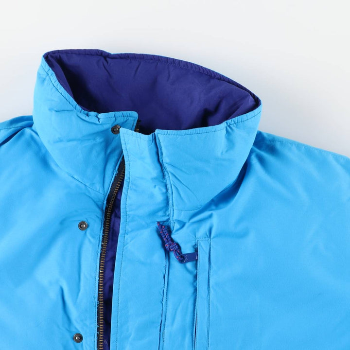 Vintage LLBean Men's Down Jacket (Size L, Made in USA) from the 1980'S to 1990s Nylon Blue type light blue Vintage Second Hand