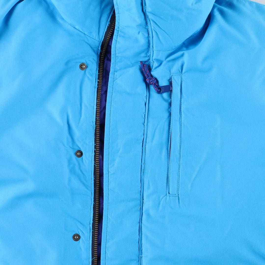 Vintage LLBean Men's Down Jacket (Size L, Made in USA) from the 1980'S to 1990s Nylon Blue type light blue Vintage Second Hand
