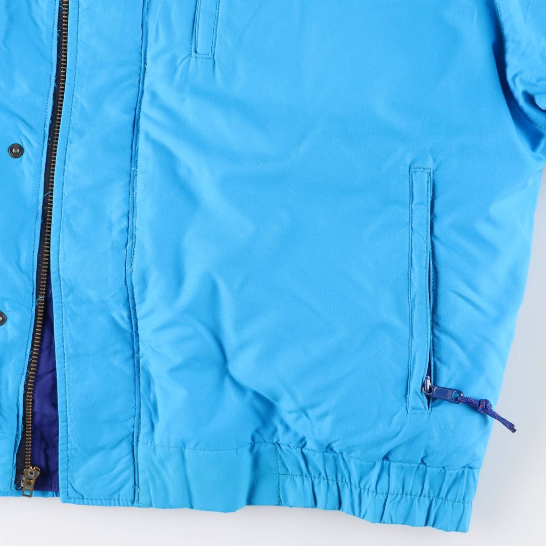 Vintage LLBean Men's Down Jacket (Size L, Made in USA) from the 1980'S to 1990s Nylon Blue type light blue Vintage Second Hand