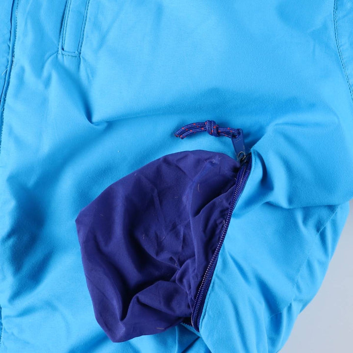 Vintage LLBean Men's Down Jacket (Size L, Made in USA) from the 1980'S to 1990s Nylon Blue type light blue Vintage Second Hand