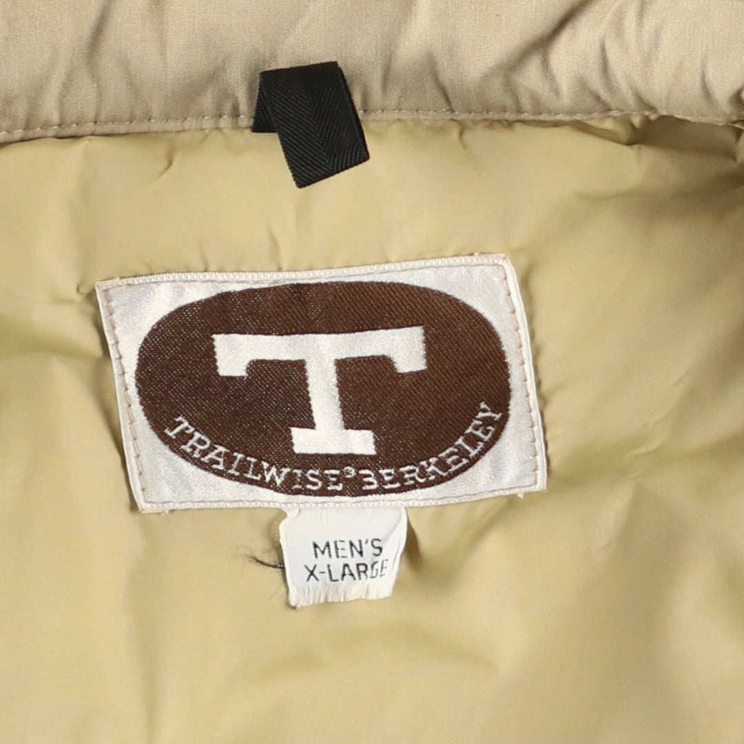 Vintage Trailwise Berkeley Down Jacket, Men's XL unclear Beige type Vintage Second Hand