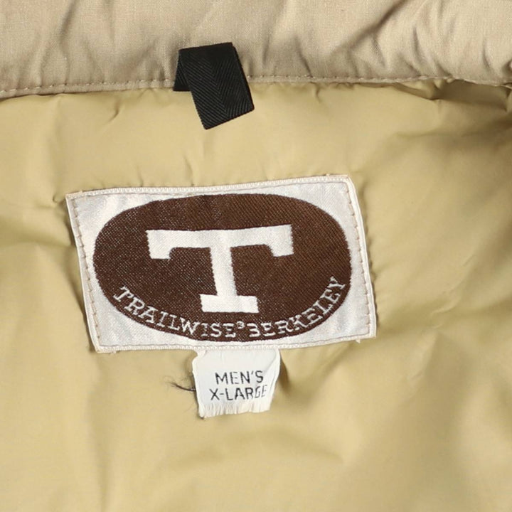 Vintage Trailwise Berkeley Down Jacket, Men's XL unclear Beige type Vintage Second Hand