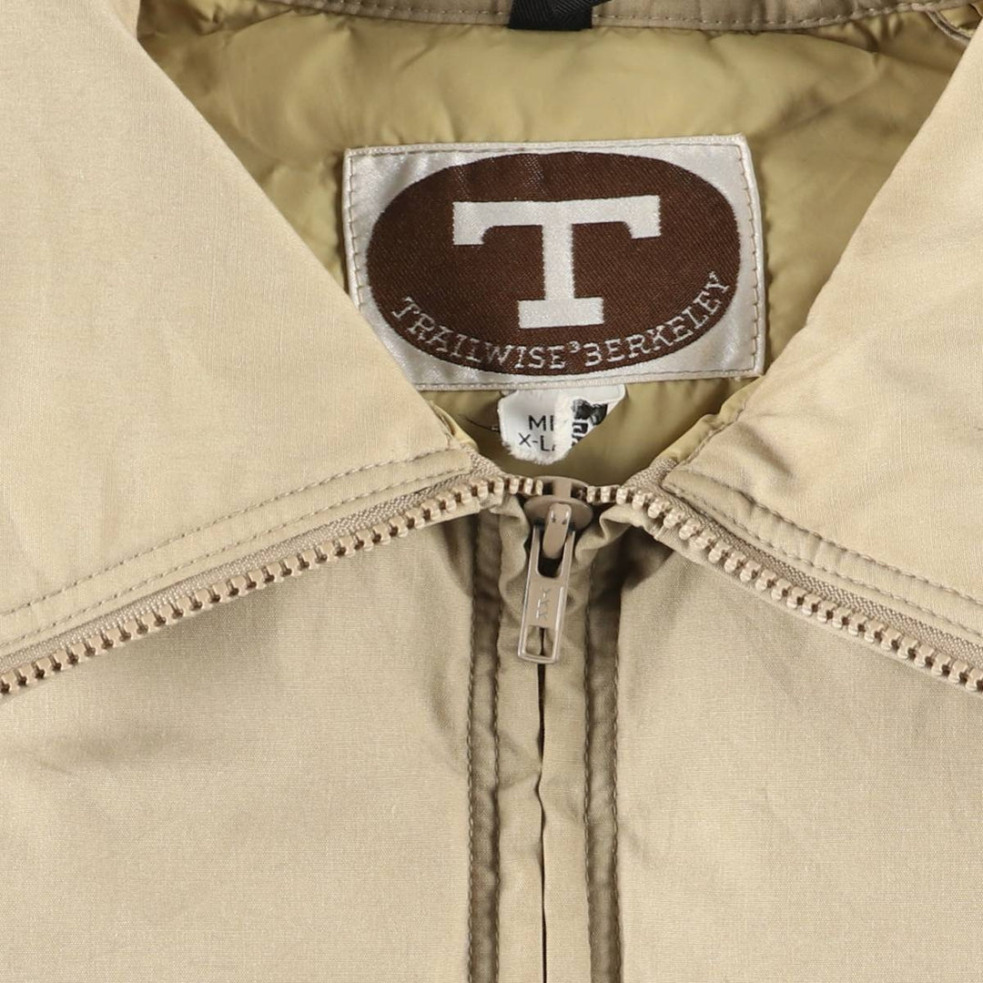 Vintage Trailwise Berkeley Down Jacket, Men's XL unclear Beige type Vintage Second Hand