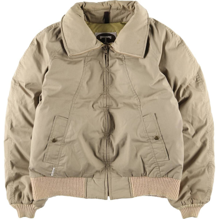 Vintage Trailwise Berkeley Down Jacket, Made in the USA, Men's Size Medium polyester Beige type Vintage Second Hand