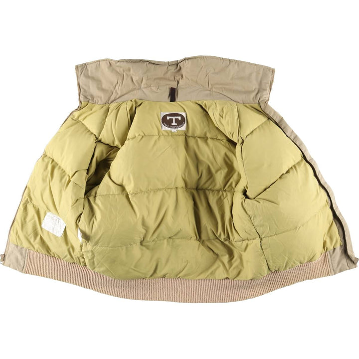 Vintage Trailwise Berkeley Down Jacket, Made in the USA, Men's Size Medium polyester Beige type Vintage Second Hand