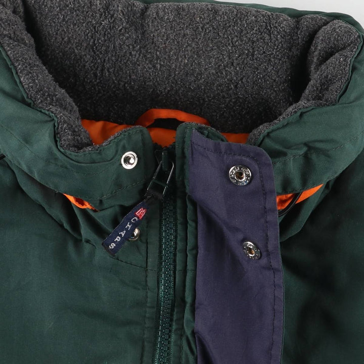 Ralph Lauren CHAPS padded puffer jacket, men's size L polyester Green type dark green Vintage Second Hand