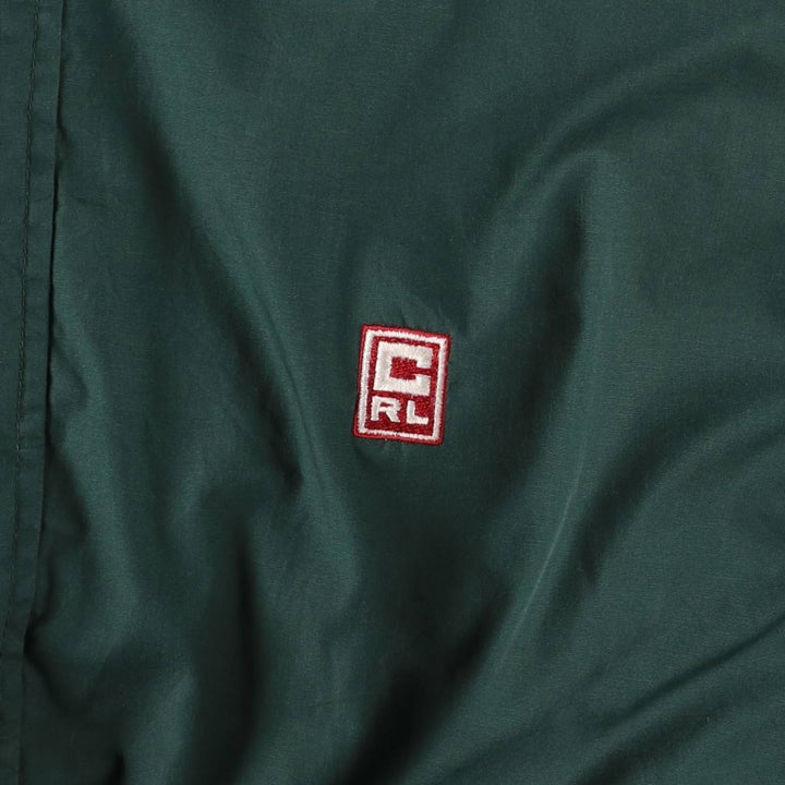 Ralph Lauren CHAPS padded puffer jacket, men's size L polyester Green type dark green Vintage Second Hand