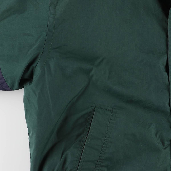 Ralph Lauren CHAPS padded puffer jacket, men's size L polyester Green type dark green Vintage Second Hand