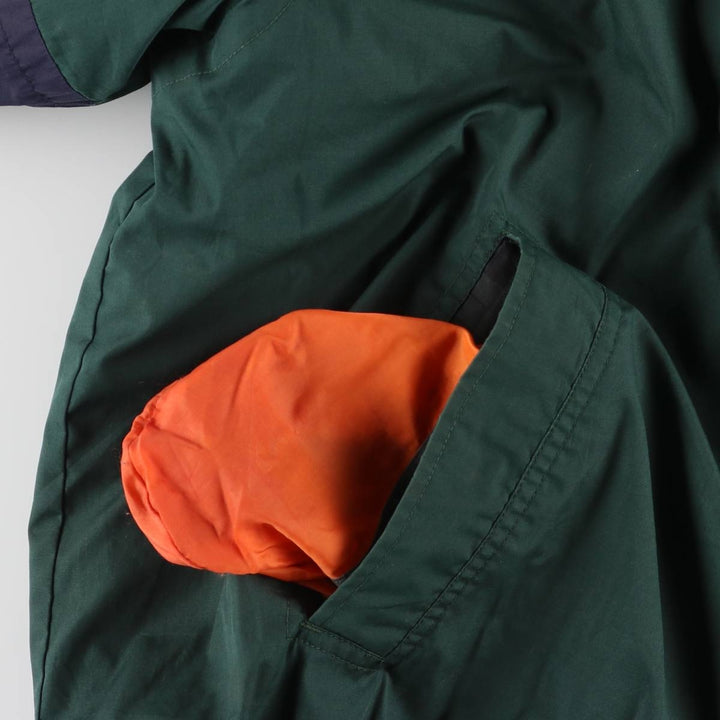 Ralph Lauren CHAPS padded puffer jacket, men's size L polyester Green type dark green Vintage Second Hand