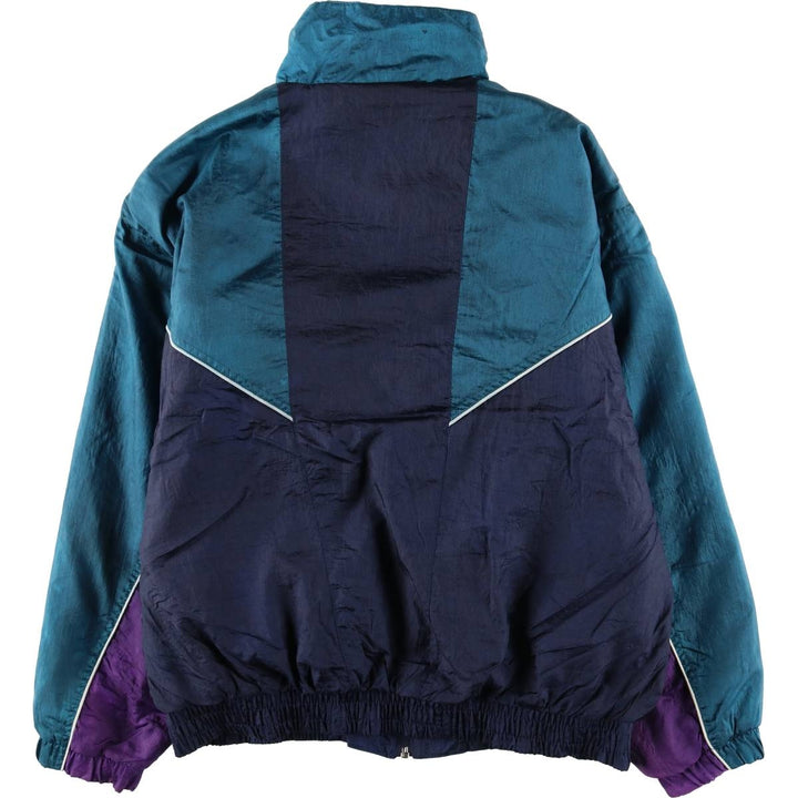 Wilson Nylon Jacket, Men's Size L Nylon blue type Vintage Second Hand