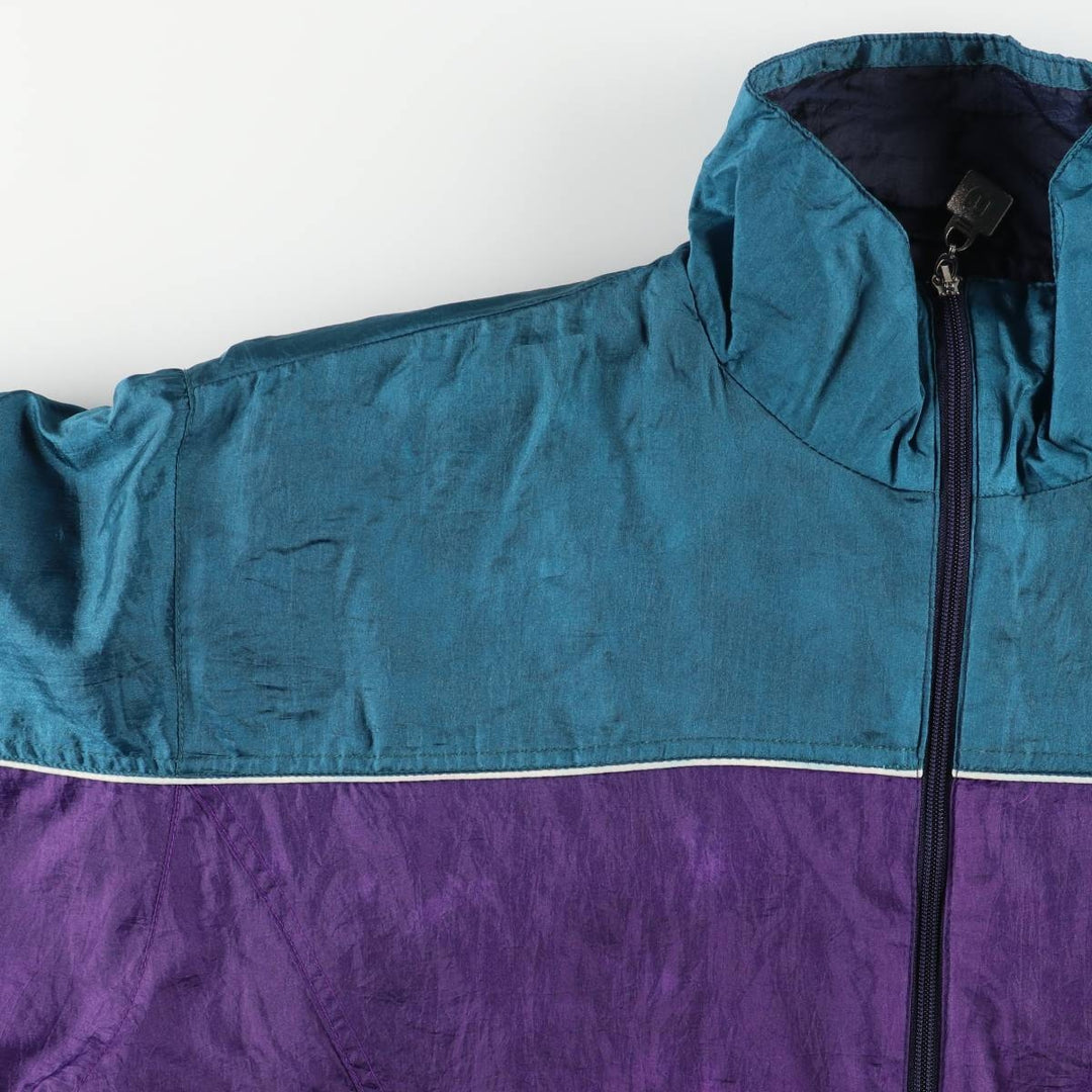 Wilson Nylon Jacket, Men's Size L Nylon blue type Vintage Second Hand
