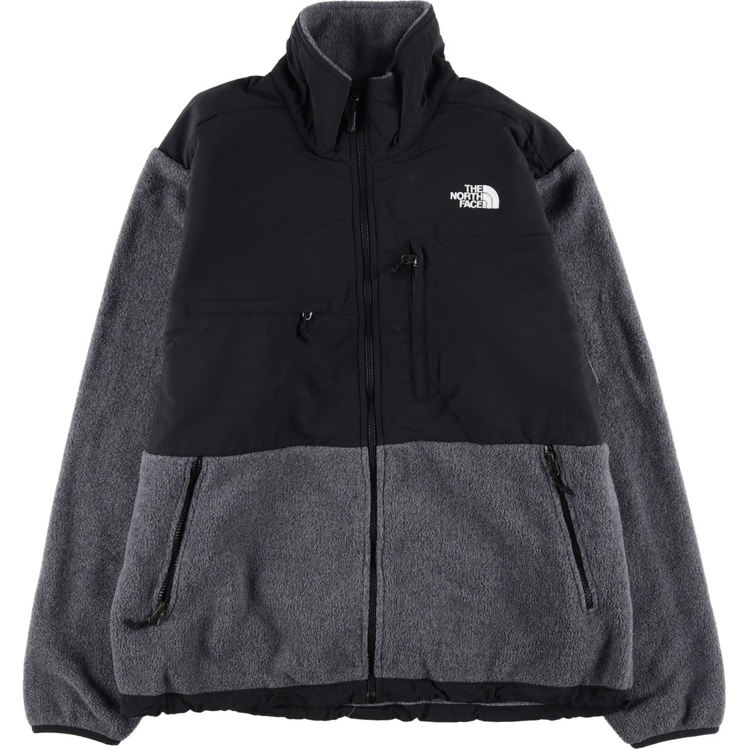 THE NORTH FACE Denali Jacket, Nylon x Fleece Jacket, Men's L size recycled polyester black type Vintage Second Hand