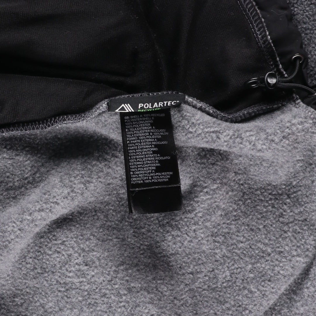 THE NORTH FACE Denali Jacket, Nylon x Fleece Jacket, Men's L size recycled polyester black type Vintage Second Hand