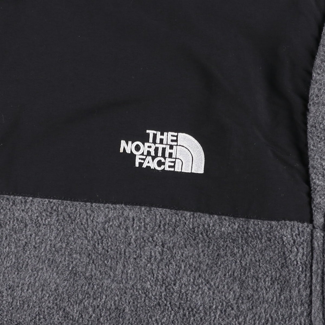 THE NORTH FACE Denali Jacket, Nylon x Fleece Jacket, Men's L size recycled polyester black type Vintage Second Hand
