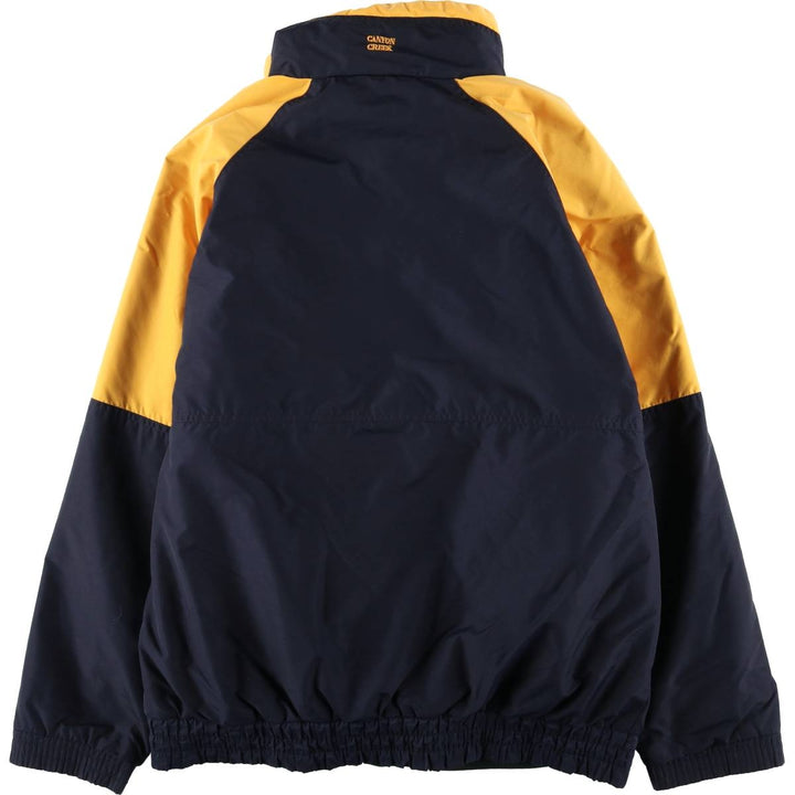 CANYON CREEK Nylon Jacket, Men's Size M Nylon navy blue type Vintage Second Hand