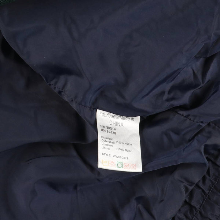 CANYON CREEK Nylon Jacket, Men's Size M Nylon navy blue type Vintage Second Hand
