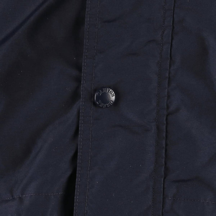 CANYON CREEK Nylon Jacket, Men's Size M Nylon navy blue type Vintage Second Hand