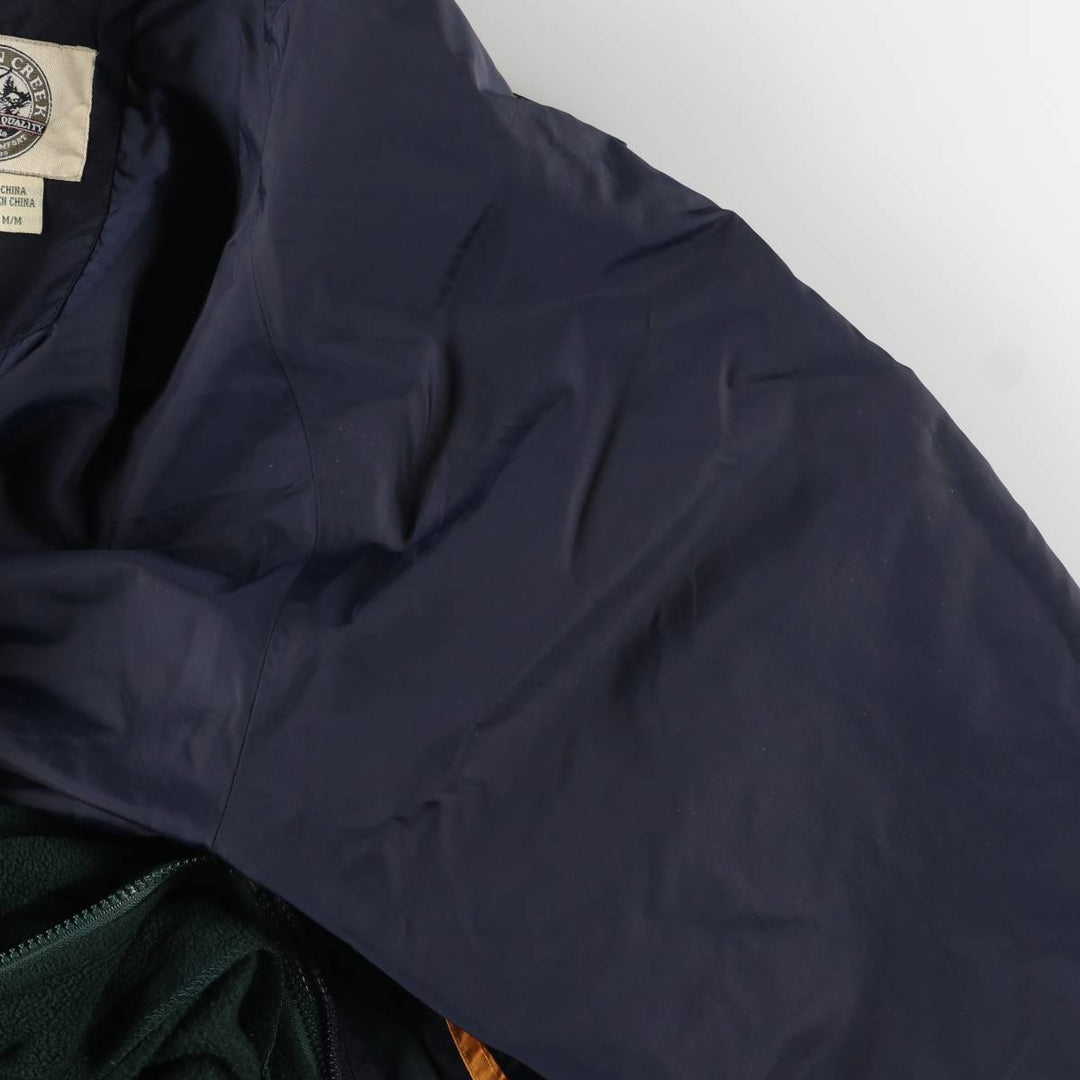 CANYON CREEK Nylon Jacket, Men's Size M Nylon navy blue type Vintage Second Hand