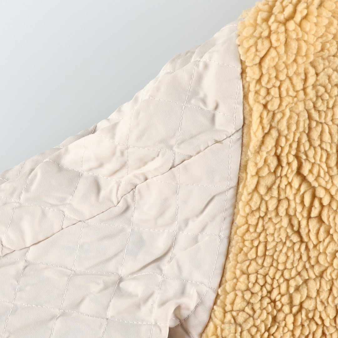 90'S Levi's 71500-04 Denim Boa Jacket, Made in Italy, Men's Size L, Vintage cotton blue type Vintage Second Hand