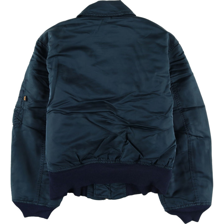 90'S Alpha CWU-45 Nylon navy blue type Vintage Second Hand