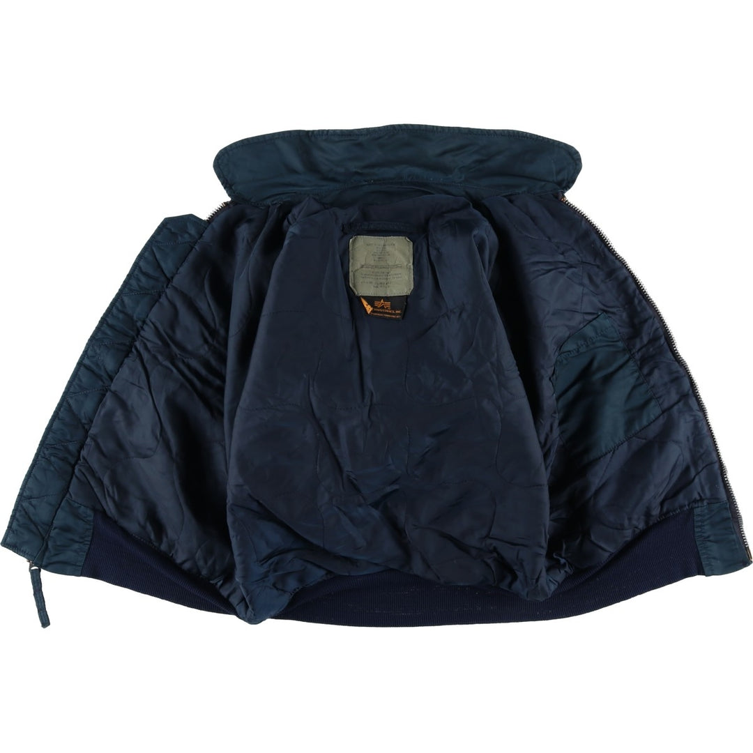 90'S Alpha CWU-45 Nylon navy blue type Vintage Second Hand