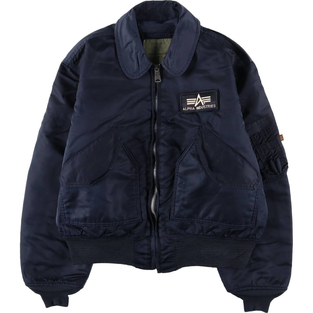 Civilian Alpha CWU-45 Nylon navy blue type Vintage Second Hand
