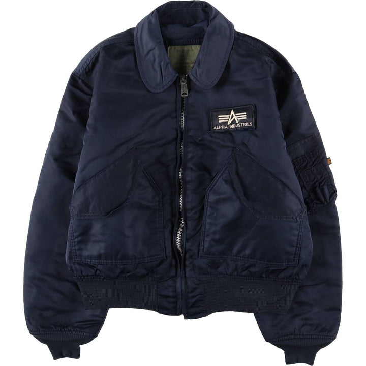 Civilian Alpha CWU-45 Nylon navy blue type Vintage Second Hand