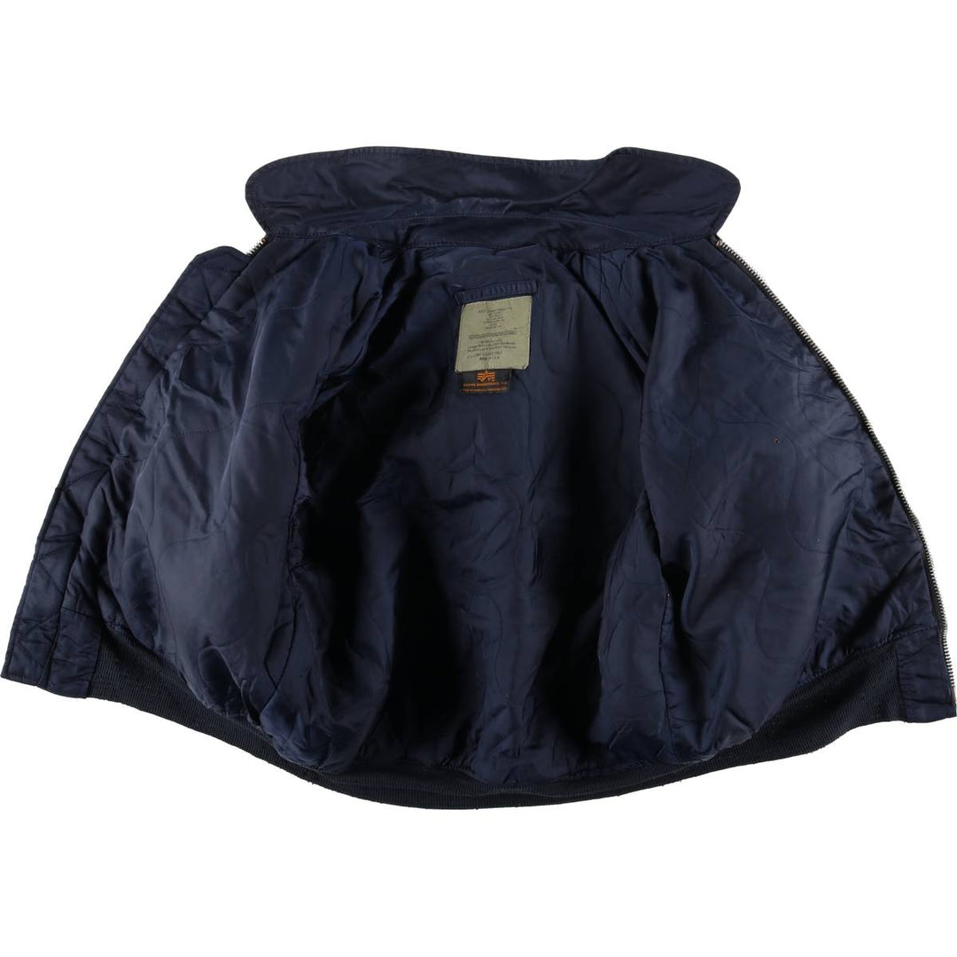 Civilian Alpha CWU-45 Nylon navy blue type Vintage Second Hand