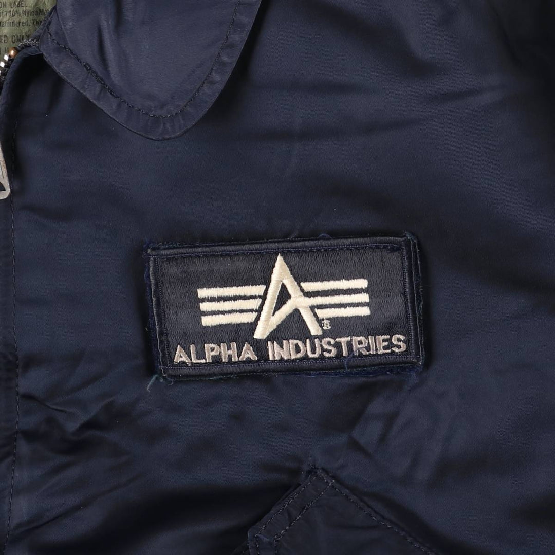 Civilian Alpha CWU-45 Nylon navy blue type Vintage Second Hand