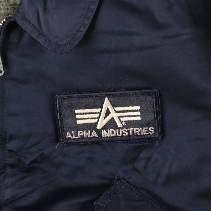 Civilian Alpha CWU-45 Nylon navy blue type Vintage Second Hand