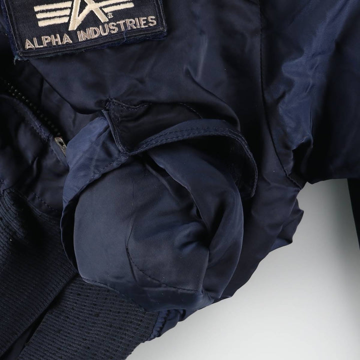 Civilian Alpha CWU-45 Nylon navy blue type Vintage Second Hand