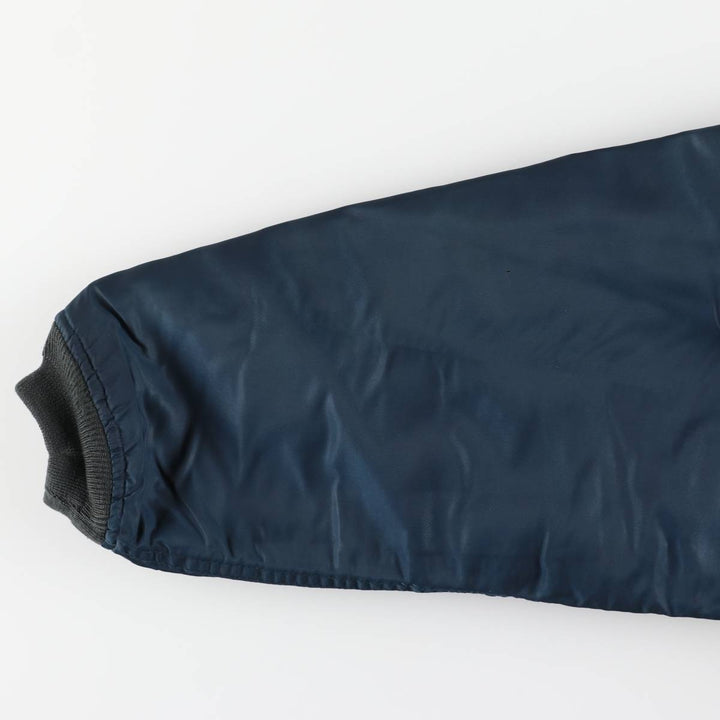 Civilian Schott CWU-R Type Padded Military Flight Jacket, Men's Size XL unclear navy blue type Vintage Second Hand