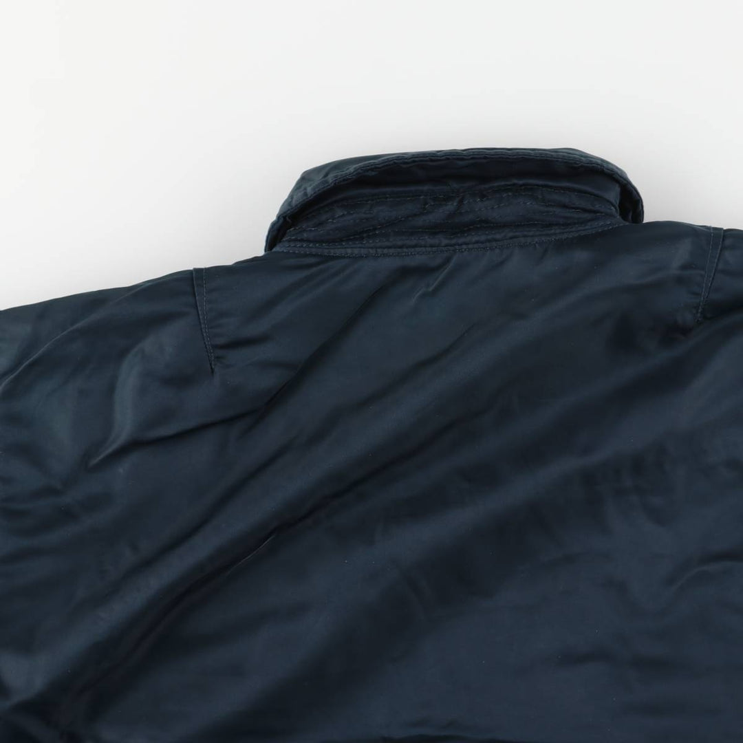 Civilian Schott CWU-R Type Padded Military Flight Jacket, Men's Size XL unclear navy blue type Vintage Second Hand