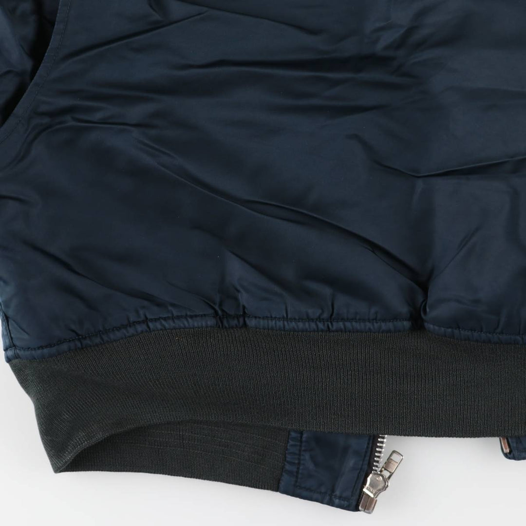 Civilian Schott CWU-R Type Padded Military Flight Jacket, Men's Size XL unclear navy blue type Vintage Second Hand