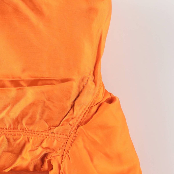 Civilian Alpha MA-1 style padded military flight jacket, medium, men's size M unclear Khaki type Vintage Second Hand